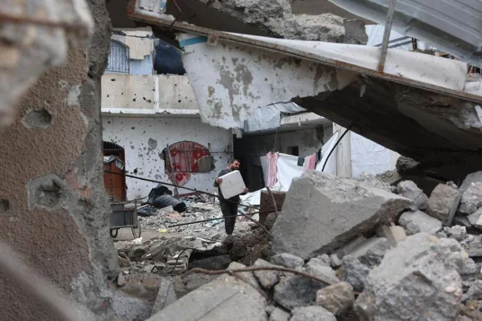case_distrutte_gaza_afp meloni gaza