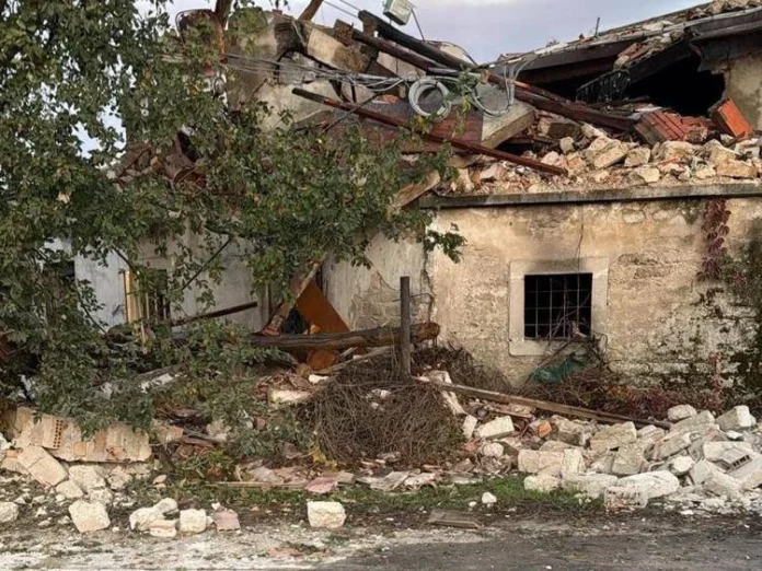 casolare_esplosione castel d'azzano castel d'azzano