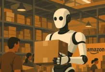 Amazon verso un futuro automatizzato: 600.000 posti di lavoro umani a rischio amazon