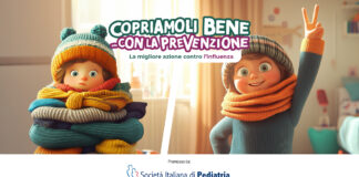 Influenza, 40 scuole vicentine aderiscono alla campagna “Copriamoli bene… con la preVenzione” della Società Italiana di Pediatria influenza campagna copriamoli bene
