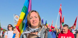 Corteo per Flotilla e Gaza, a Vicenza in piazza anche l’eurodeputata Guarda: “Blocchiamo tutto per la pace in Palestina” cristina guarda in sciopero generale