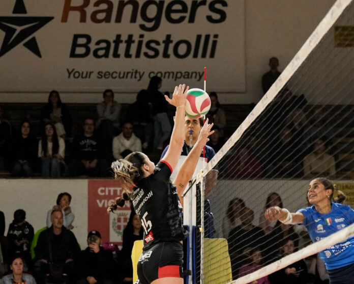 foto muro volley volksbank Vicenza Volley