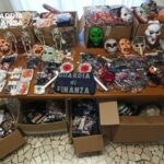 Gdf Vicenza sequestra 13 mila articoli non sicuri per Halloween e prodotti privi di info in italiano guardia di finanza vicenza halloween