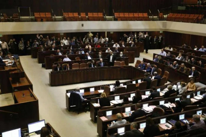 knesset_afp cisgiordania