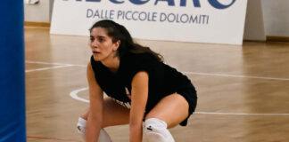 Volley, B1 femminile: la Volksbank Vicenza cerca in casa la prima vittoria contro il Cortina Express Imoco. Ingresso gratuito per tutti Sveva Tonello, schiacciatrice della Volksbank Vicenza Volley