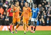 La Roma vince a Glasgow 2-0, reti di Soulè e Pellegrini