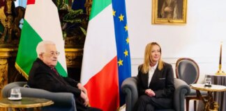 Meloni incontra Abu Mazen, dare rapida attuazione al piano Trump