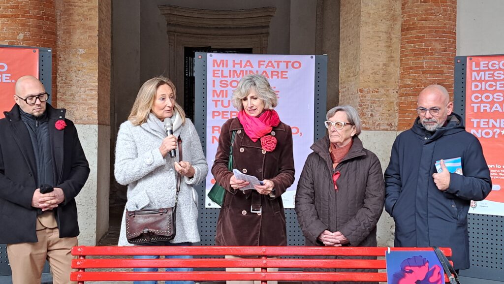 Vicenza camagna violenza donne