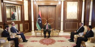 Libia, Al-Menfi discute con l’ambasciatore italiano Alberini gli sviluppi della scena politica