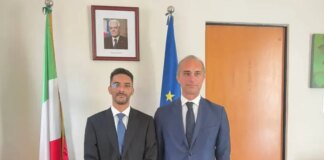 Il presidente dell’Istituto Nazionale per i Diritti Umani in Libia a colloquio con l’ambasciatore italiano Alberini