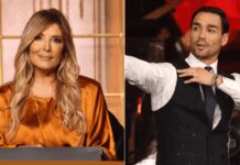 Ballando, Lucarelli stuzzica Fognini: “Cosa ne pensi del poliamore?”