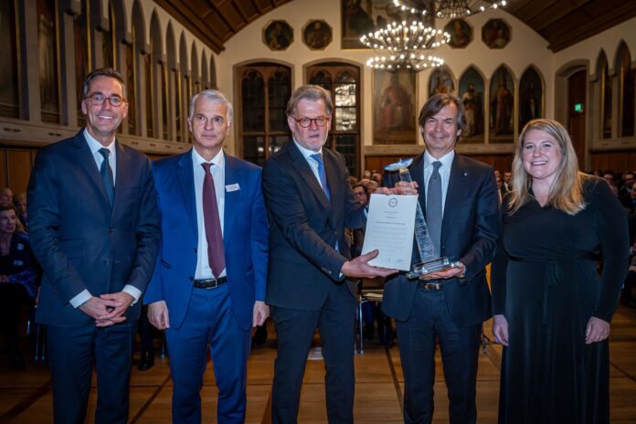 European Banker of the year Carlo Messina