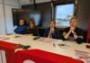 Cgil Vicenza contro la manovra del Governo: “Colpisce lavoro, servizi pubblici e pensionati”. Sciopero generale il 12 dicembre Cgil Vicenza: da sx Giuseppe Marotta (FLC), Chiara Bonato (SPI), il segretario generale Giancarlo Puggioni e Stefano Bagnara (Funzione Pubblica)