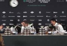 Cobolli, Berrettini e la conferenza show dopo il trionfo in Coppa Davis