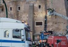Crollo Torre dei Conti a Roma, Smeriglio: “Prima salvare operaio, poi, valutazioni tecniche su cause”
