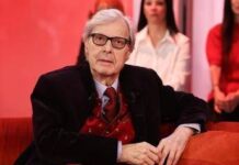 Domenica In, oggi Vittorio Sgarbi ospite di Mara Venier