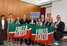 Forza Italia ha presentato a Vicenza la propria lista per le elezioni regionali del Veneto 2025 Forza italia presentazione lista Vicenza
