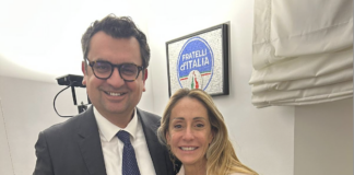 Speciale Elezioni Regionali: Francesco Rucco Francesco Rucco con Arianna Meloni