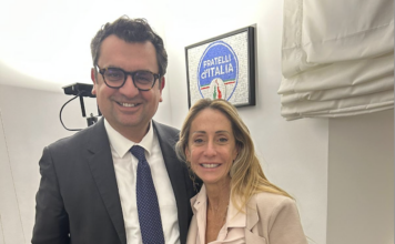 Speciale Elezioni Regionali: Francesco Rucco Francesco Rucco con Arianna Meloni