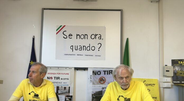 Vicenza, il Comitato “Bretella… Incompiuta” scrive ai 5 candidati “presidente del Veneto”: “Due anni di inerzia, ora rispondete anche voi!” Il Comitato dell'Albera: i rappresentanti Fiorenzo Donadello e Giovanni Rolando