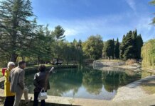 Liguria, inaugurato a Lucinasco il laghetto di Santo Stefano per la prevenzione degli incendi boschivi