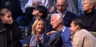 Lui si inginocchia, lei dice sì: proposta di matrimonio alle Atp Finals