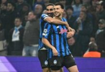 Marsiglia-Atalanta 0-1, Samardzic salva Juric nel finale
