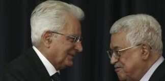 Mattarella riceve Abu Mazen: “Ricostruire Gaza e creare due Stati nella regione”