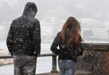 Meteo, arriva la prima irruzione polare: neve fino a bassa quota