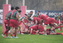 Rangers Rugby Vicenza batte Colorno 27-17 nella serie Elite. Volksbank Vicenza Volley cede in B1 femminile al tie break a Cerea Rangers Rugby Vicenza va in meta col "carrello" contro il Colorno