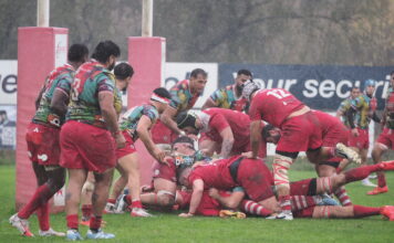 Rangers Rugby Vicenza batte Colorno 27-17 nella serie Elite. Volksbank Vicenza Volley cede in B1 femminile al tie break a Cerea Rangers Rugby Vicenza va in meta col "carrello" contro il Colorno