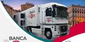 Prevenzione cardiovascolare gratuita in 28 città, riparte ‘Truck tour Banca del cuore’