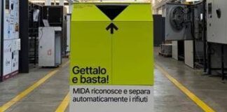 Raccolta differenziata, arriva il cestino smart Mida
