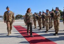 Si chiude la due giorni di Rauti in Libano “Da Contingenti italiani impegno costante e modello di peacekeeping”