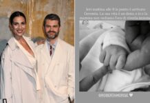 Roberta Morise e Enrico Bartolini genitori bis: “È arrivato Geremia”