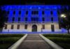Giornata Internazionale dell’Infanzia: il Municipio di Schio si illumina di blu per i diritti dei minori Giornata Diritti Infanzia