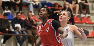 Serie A2 basket femminile. AS Vicenza, vittoria a Cagliari 63-54: le biancorosse si sbloccano con una prova di squadra convincente Jakpa (AS Vicenza)