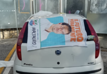 Regionali Veneto: Maltauro denuncia vandalismi, Manildo attacca Stefani su assessorati, centrodestra rilancia progetto autostradale veneto Regionali Veneto: vandalismi su un'auto con manifesti di Maltauro