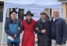 Elezioni Regionali, analisi Avanti-PSI: “Noi fondamentali per il campo largo” Francesca Carampin (Casa riformista) con, alal sua sinistra Luca Fantò e Gianluca Capristo (Psi Vicenza) avanti-psi