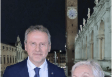 Ciambetti sostenuto da Dal Lago per conferma in Regione, l’intervista: «Veneto forte e ascoltato. Ora continuità e responsabilità» Roberto Ciambetti (Lega) con Manuela Dal Lago in piazza dei Signori