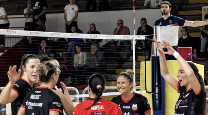 Volksbank Vicenza Volley rialza la testa: netto 3-0 su Volano e fine del digiuno Volksbank Vicenza Volley esulta