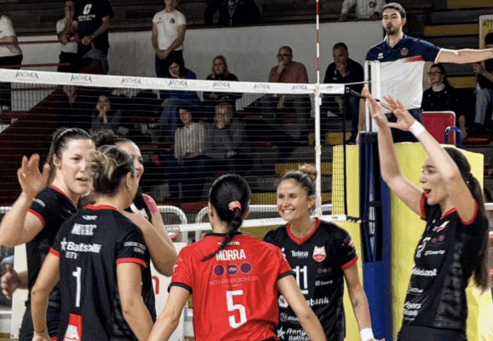 Volksbank Vicenza Volley esulta