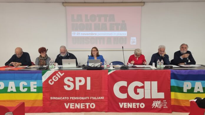 Spi Cgil Veneto Mobilitazione pensionati SPI CGIL Vicenza