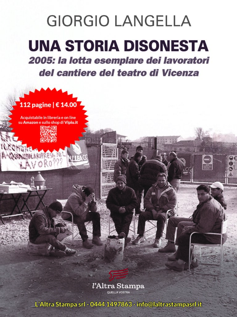 Una storia disonesta, di Giorgio Langella (L'altera stampa, 112 pagine, 14 euro)