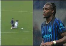 Verona-Inter 1-2, proteste gialloblù per la mancata espulsione di Bisseck. Cos’è successo