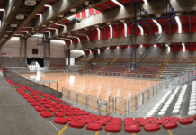 Vicenza investe nello sport: via ai lavori da 463 mila euro su palasport e palestre Vicenza, l'interno del Palasport