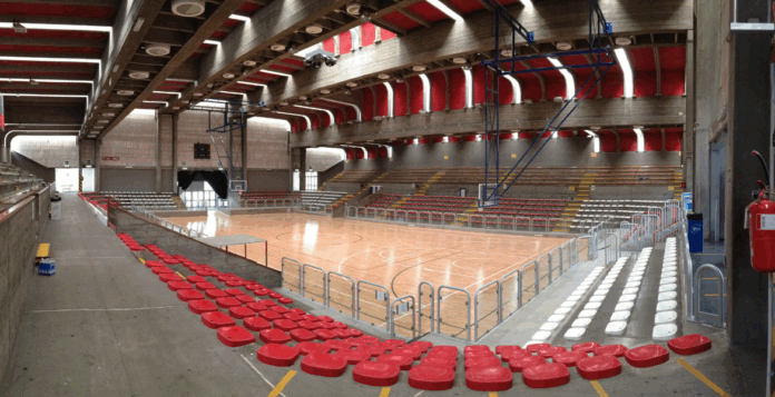 Vicenza, l'interno del Palasport Vicenza, l'interno del Palasport