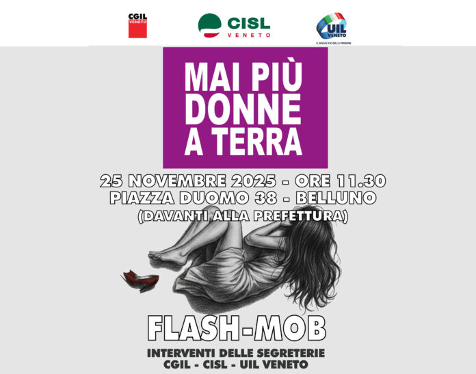 25 novembre cgil cisl uil veneto