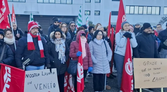 We Do Spaces, FILLEA Cgil e FILCA Cisl proclamano sciopero contro la chiusura: lavoratori in presidio a Mestre We Do Spaces Nanto