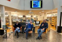 “Quella strada per il lago” e “Demoni a Vicenza”: Massimo Parolin ne ha parlato ad Arzignano con Emma Bacigalupi e Antonio Berto “Quella strada per il lago” e “Demoni a Vicenza”: Massimo Parolin ne ha parlato ad Arzignano con Emma Bacigalupi e Antonio Berto